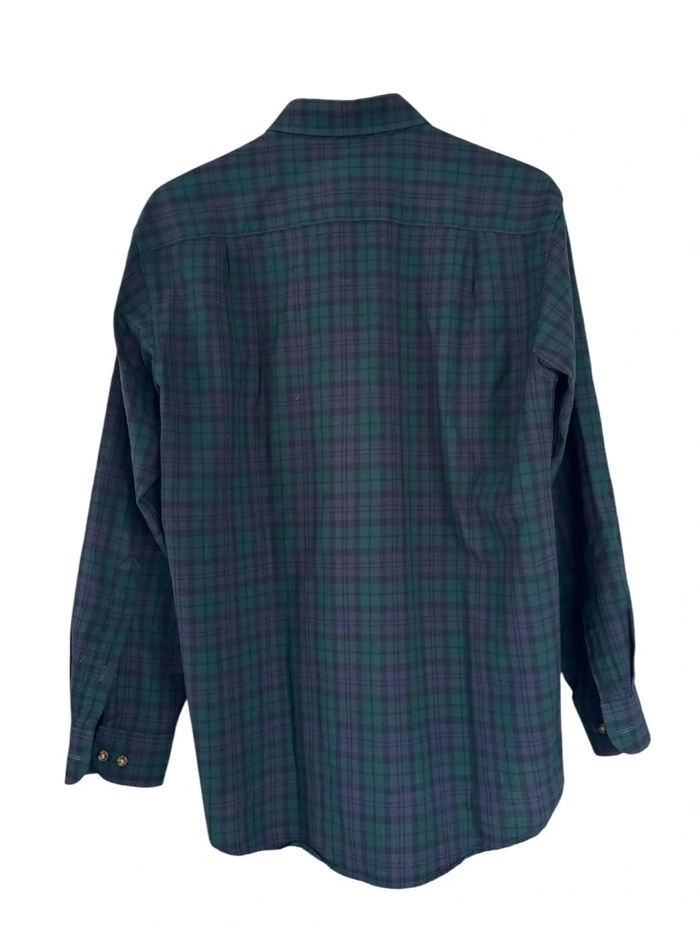 Vintage Sir Pendleton Black Watch Tartan 100% Wool Shirt Men’s Medium